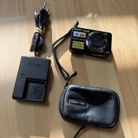 Sony Cyber-shot DSC-W170 mit Zubehör schwarz
