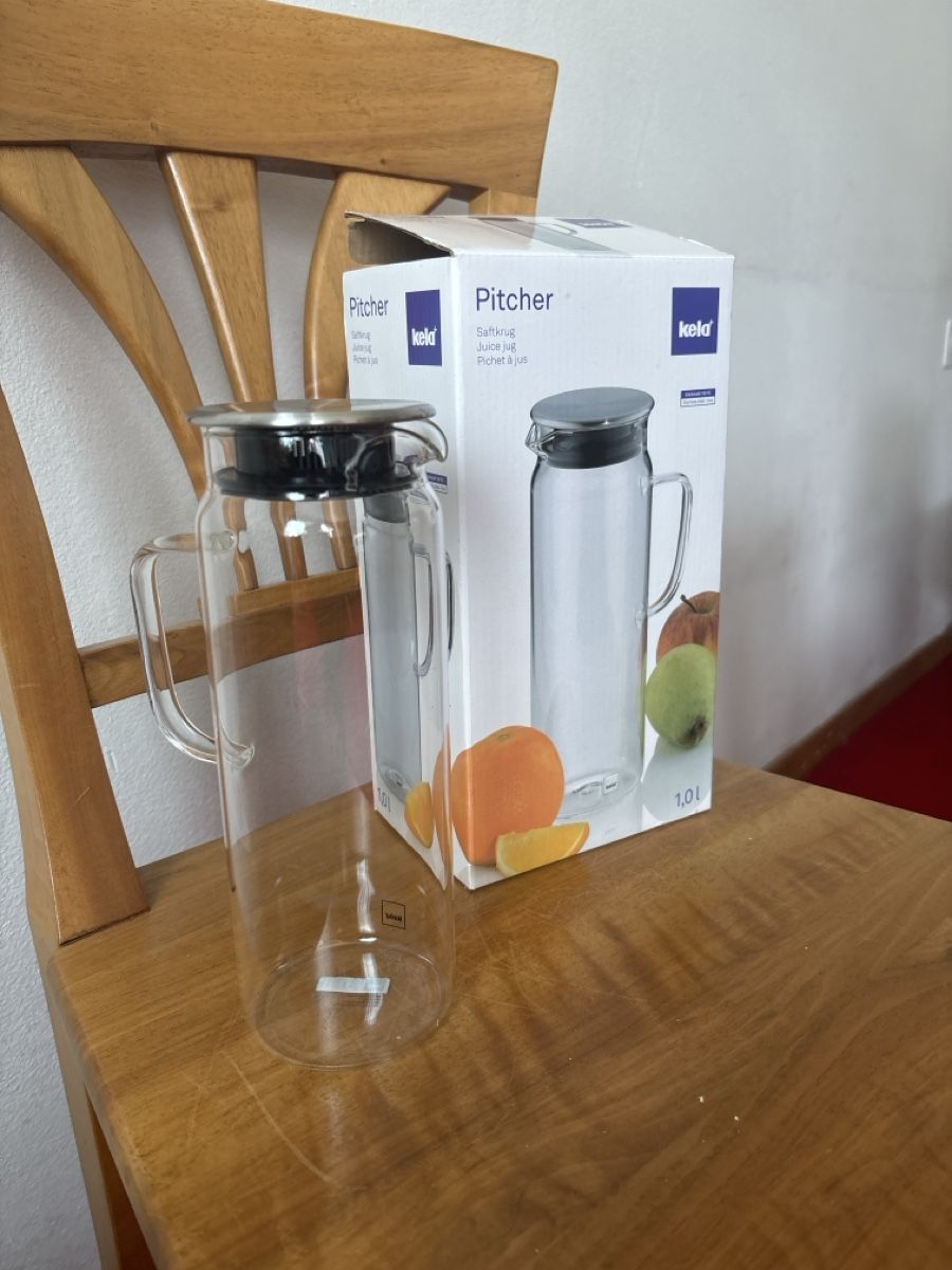 Caraffe: Karaffe Glaskaraffe 1.0L neu Marke Kela – Usato da Flawil venduto da lar_582m