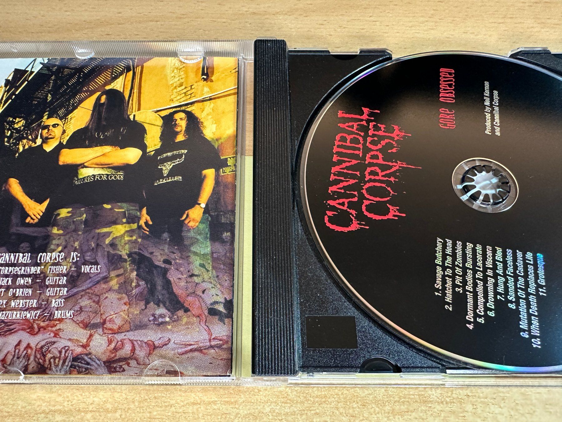 CDs: R1 Cannibal Corpse – Gore Obsessed – Gebraucht aus Rikon im Tösstal von Alpenmutz 2
