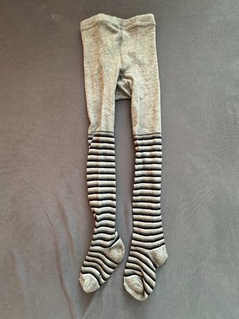 Lässige gestreifte Strumpfhose, Gr. 5-7 J.
