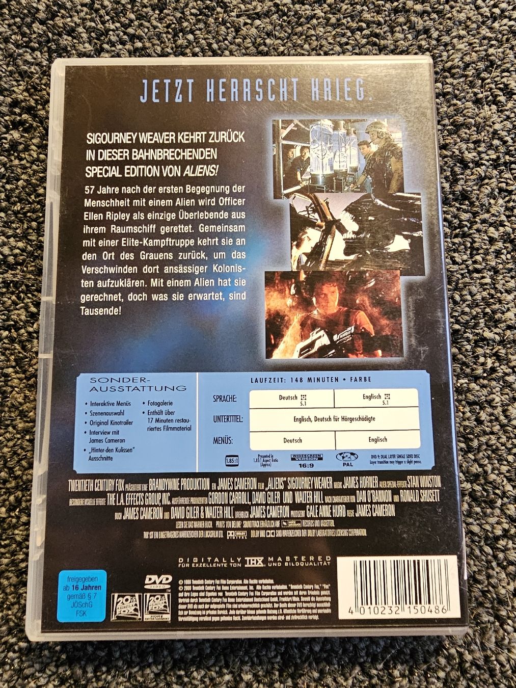 Tous les DVDs: Aliens Special Edition (20479) – D'occasion à Ruswil par jan_bxl5 1