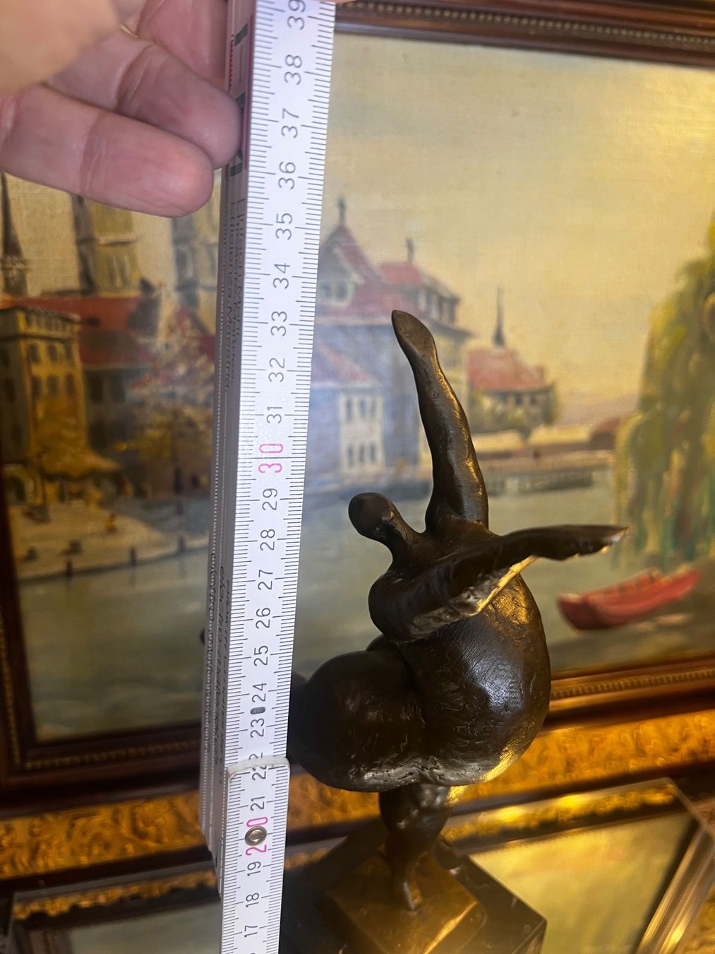 Sculture & Statue: Traumhafte Interessante Dame Bronze Figur – Usato da Oberengstringen venduto da Cici7 5