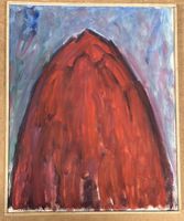 Gemälde / der rote Fels 1965 von Erica Schweizer    (ID M6)