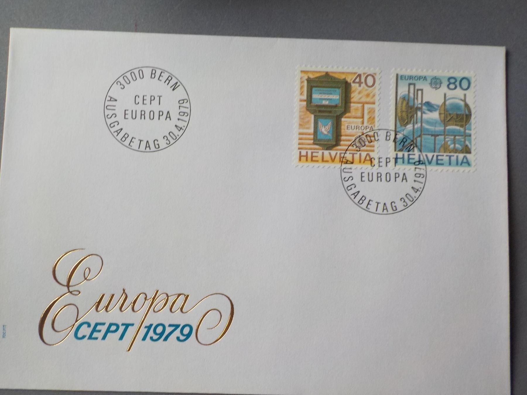 Alle Briefmarken: 1979, FDC, Europa, Serie – Neu (gemäss Beschreibung) aus Muri b. Bern von Ricardoverkauf