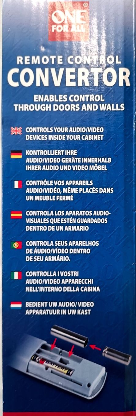 Telecomandi: One For All,  Wireless Remote Control Converter – Nuovo e nell'imballaggio originale da Oberentfelden venduto da Obrist-Tv 2