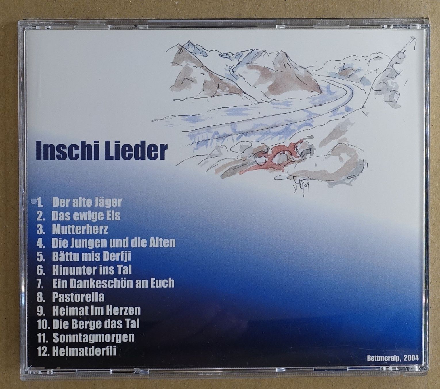 CD: Bettmerchörli singt - Inschi Lieder - Schweiz - D18 – Usato da Sessa venduto da discoverymedia 1