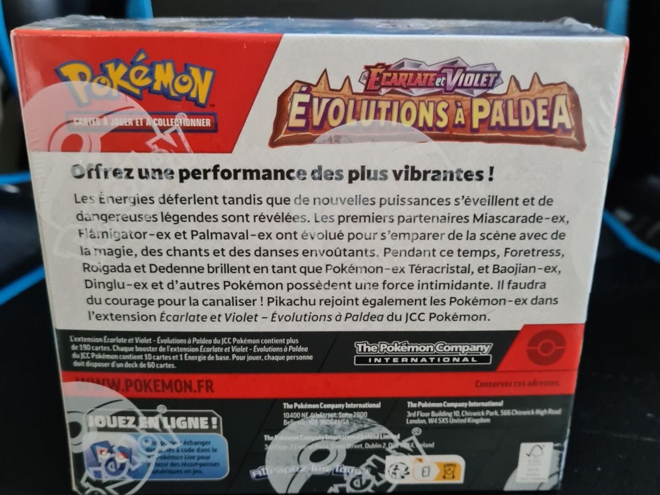 Pokémon Cartes à collectionner: Display Cartes Pokémon - Evolution à Paldea FR - 36 booster – Neuf avec emballage d'origine à Prévonloup par Atrak 2