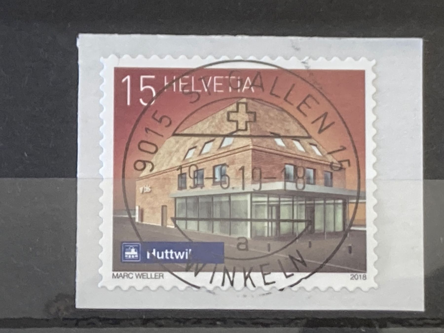 Tutti i francobolli: Dauermarken "Schweizer Bahnhöfe" Vollstempel St. Gallen 15 – Usato da Brütten venduto da Hst1 2
