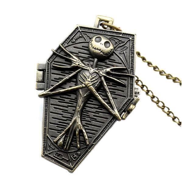 Orologi: Taschenuhr Halskette Skelett Sarg – Nuovo e nell'imballaggio originale da Gurmels venduto da Swisspod 3
