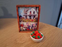 Handmade Erdbeeren Schale