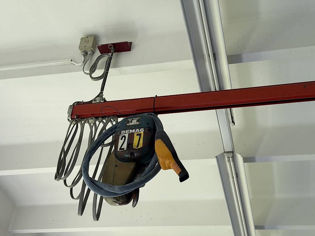 Demag Gru: Hallenkran Demag 400cm 250kg – Usato da Necker venduto da liq24 3