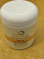 Rainbow Henna Haarfarbe Blond (113g) - 100% Natur, Neu