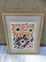 Gerahmtes Poster Blumenmarkt Abstrakt Grösse 30x40 cm