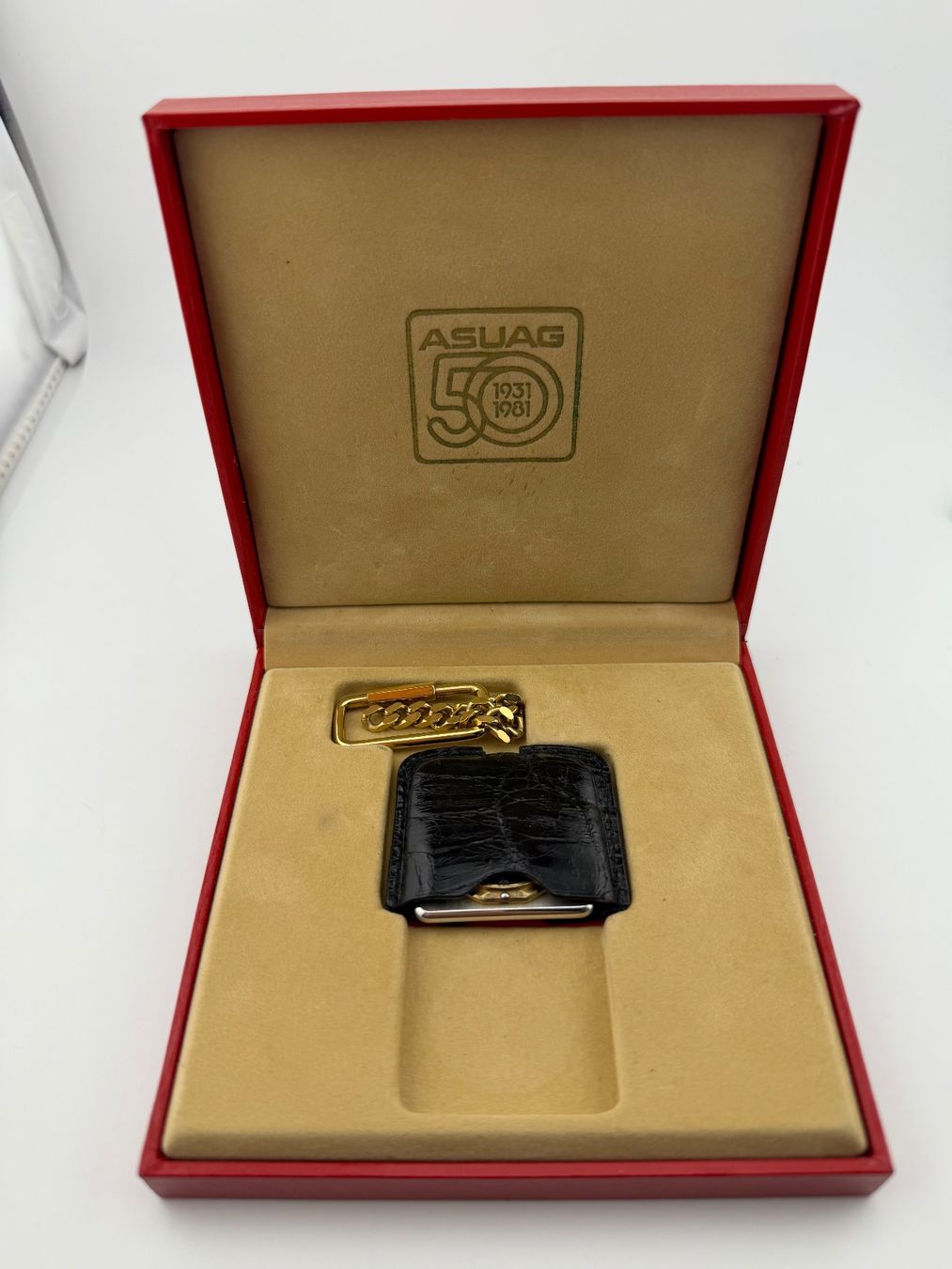Orologi: ASUAG 50 porte clef montre avec réveil – Difettoso da Biel/Bienne venduto da MrP_WatchesBiel 4