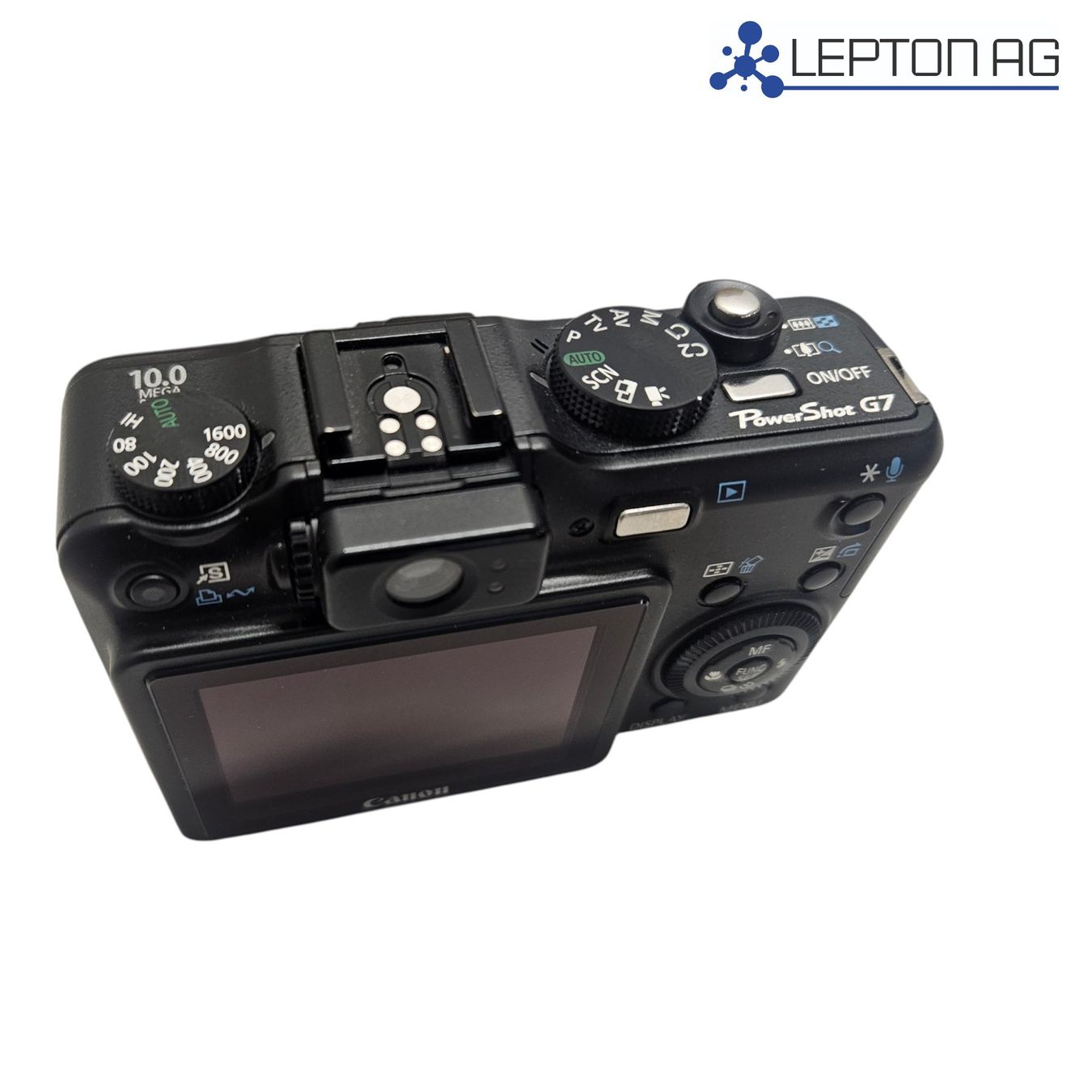 Canon Fotocamera: Canon PowerShot G7 Digitalkamera mit Ladegerät 10.0 MP – Usato da Niederdorf venduto da LeptonAG 6