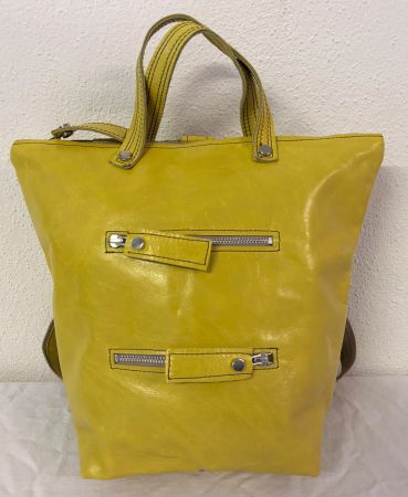Leder-Rucksack/Tasche von Pro Alps, Tessiner Handwerk