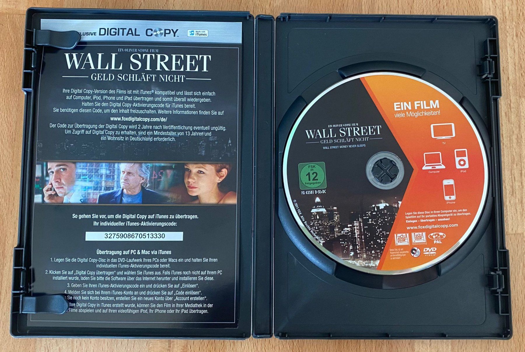 Tutti i DVDs: DVD - Wall Street Geld schläft nicht – Usato da Winterthur venduto da Secondhand-Family 1