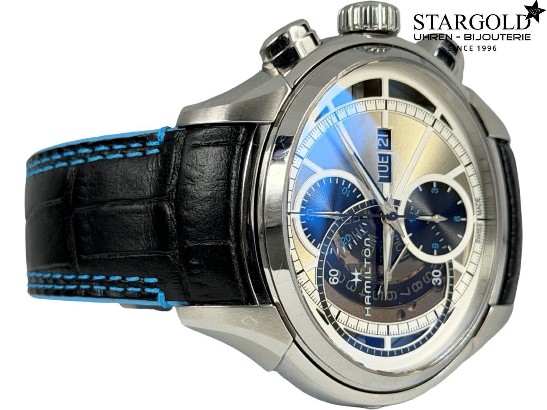 Hamilton Orologi: Hamilton Jazzmaster Auto Chrono - H32866781 – Usato da Zürich venduto da Stargold-Uhren 2