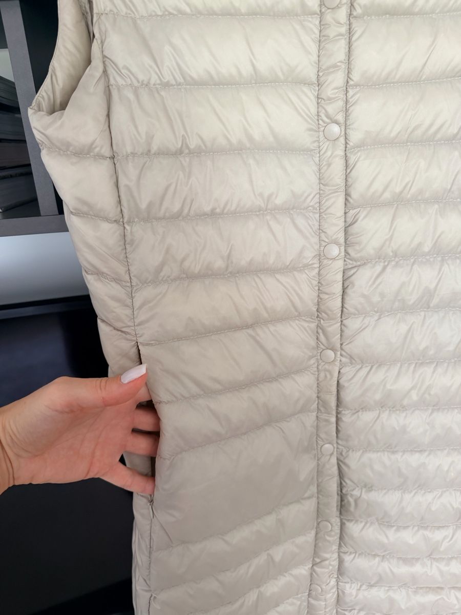 Max Mara Gilets: Intrend Lightweight Pure 100 gr Down Long Vest – D'occasion à Lugano par fer_ckb9 3