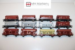 Roco H0 12 Teiliges Güterwagen Set SBB CFF, NS und DB H0 AC