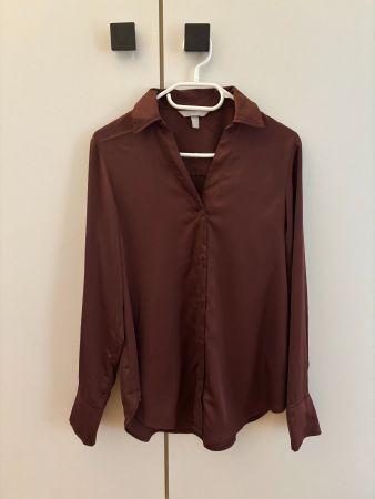 Elegante Bluse braun Grösse XS H&M