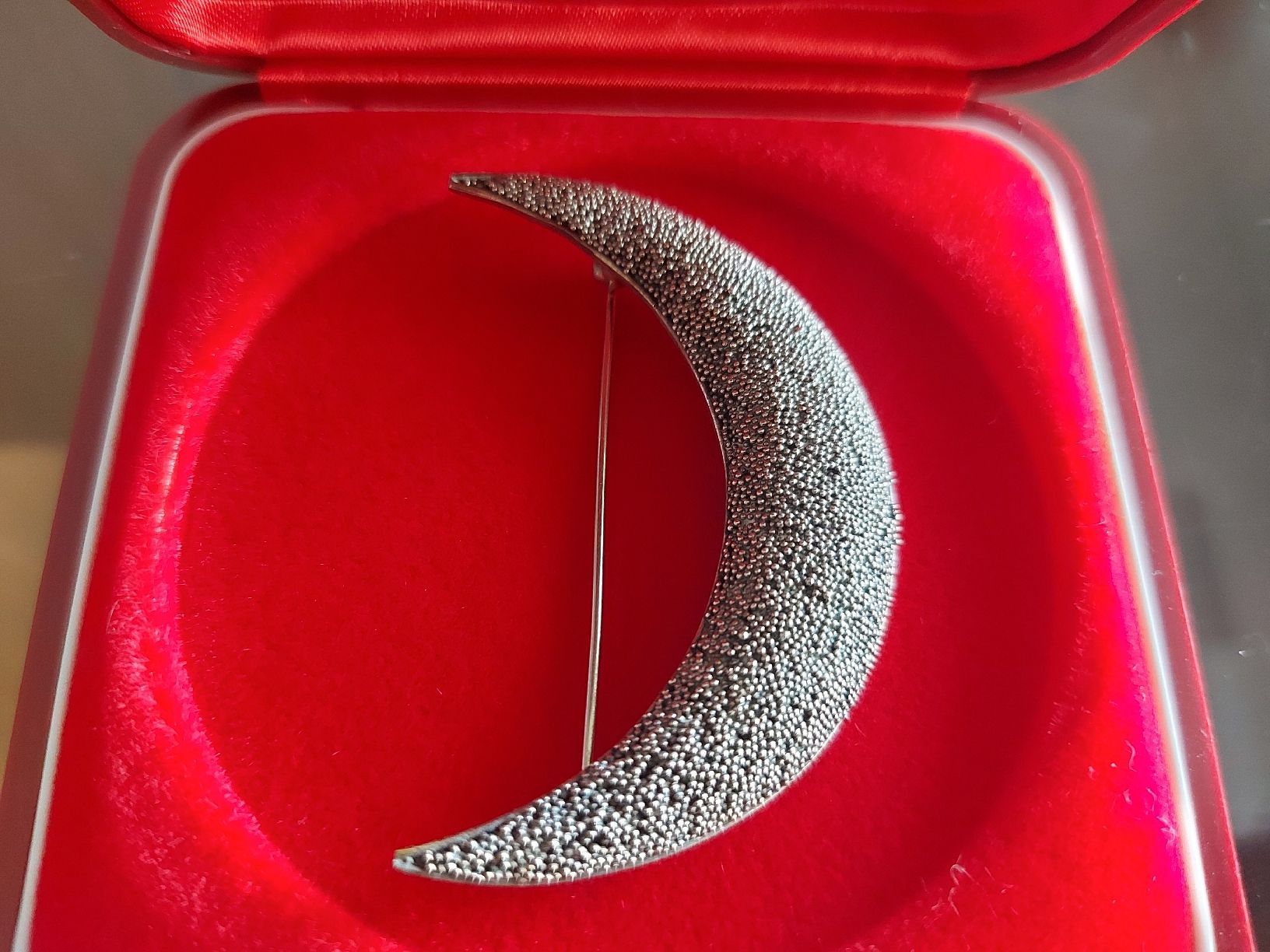 Spille & Fermagli: Antike Brosche 800 Silber Granulattechnik – Nuovo (secondo la descrizione) da Ostermundigen venduto da son_vd9k