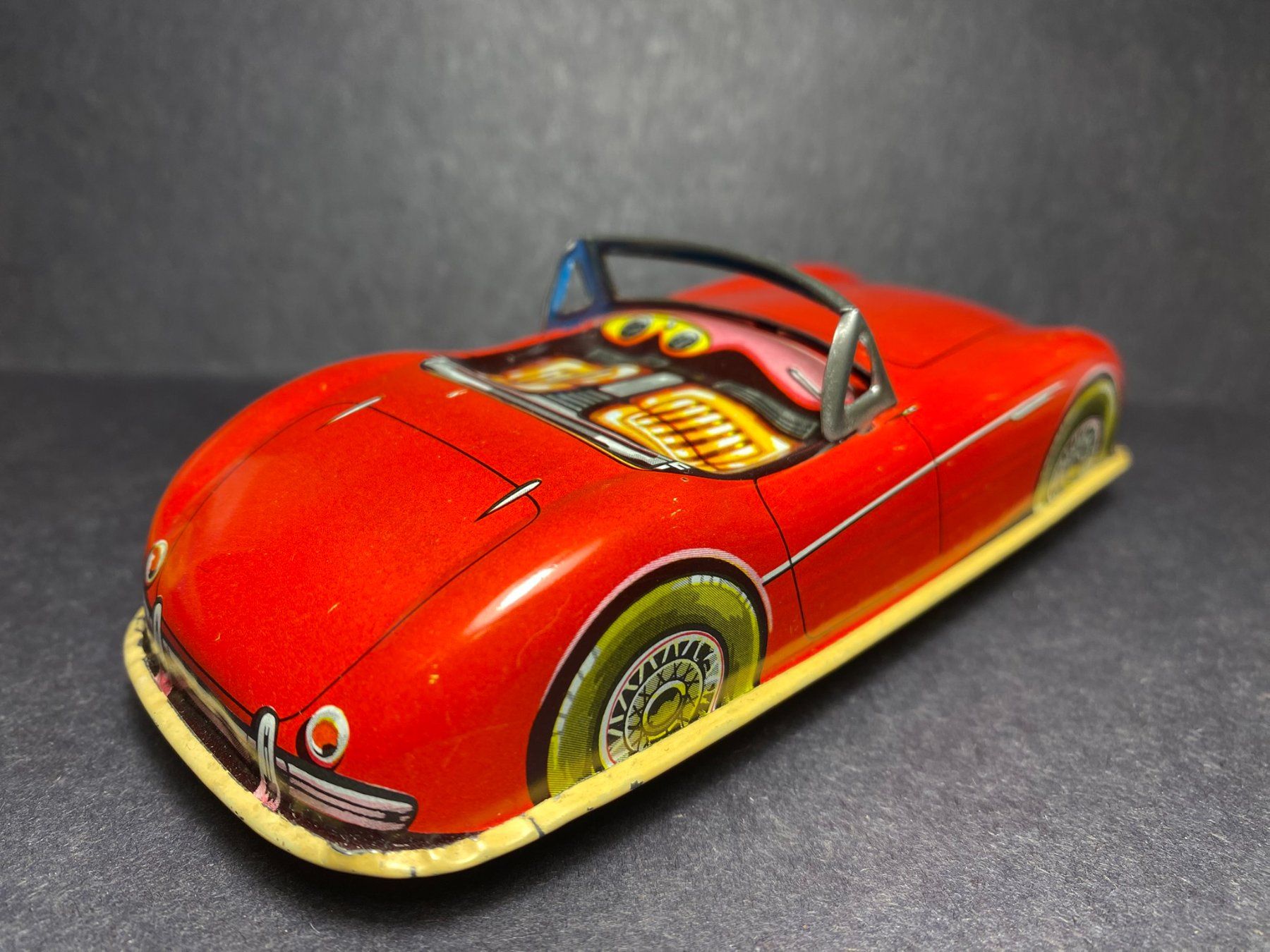Giocattoli: Vintage Blechauto Austin Healey Oldtimer Spielzeugauto 13 cm – Usato da Spiez venduto da Mlandcruiser 5