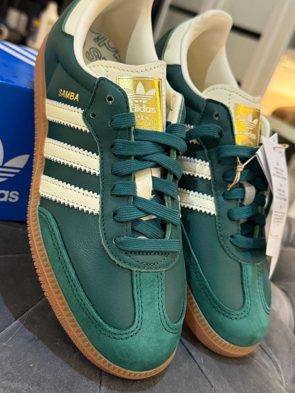 Adidas Herrenschuhe: Adidas SAMBA OG 38 NEU Grun/Cream – Gebraucht aus Dübendorf von AlexF_8nhl 3
