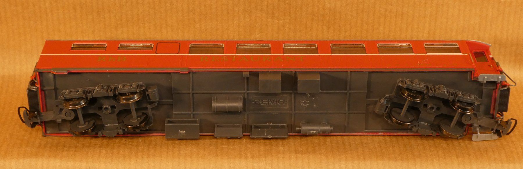 Bemo Modelleisenbahnen: Bemo RhB WR Refit-Speisewagen – Neu (gemäss Beschreibung) aus Muri b. Bern von Malagueno 6