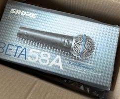 Shure Beta 58A Gesangsmikrofon neu
