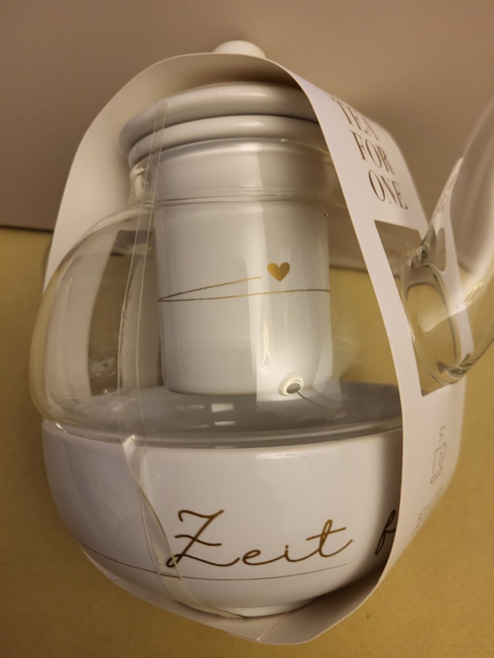 Teekannen: Teekanne Set "Zeit für Dich" Geschenkbox – Neu und originalverpackt aus Winterthur von GAM90 6