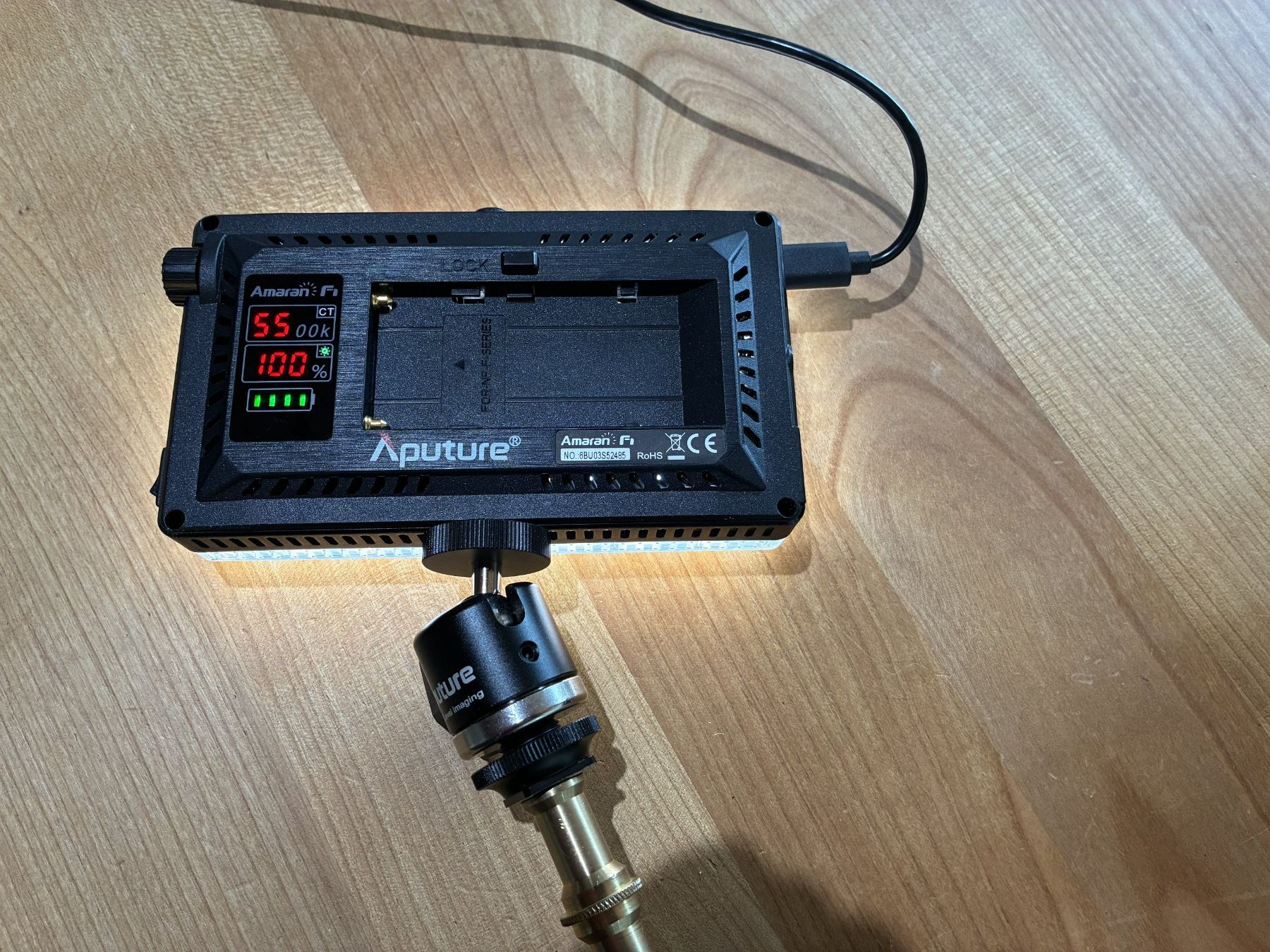 Aputure Lampade: Videolicht Aputure Amaran F – Usato da Wetzikon ZH venduto da jea_q5cg 3
