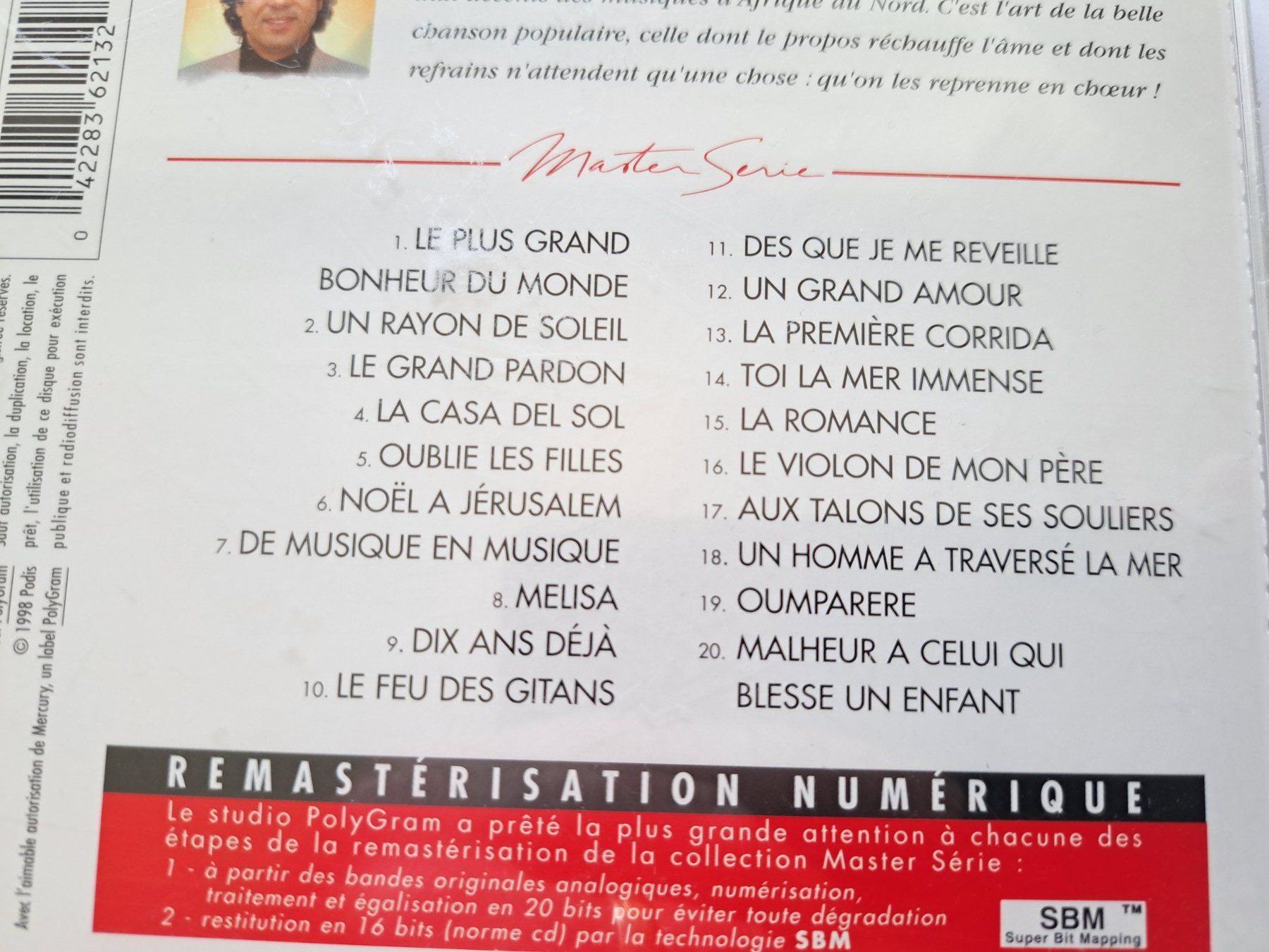 CD: Cd Enrico Macias - Master Série volume 1 – Usato da Pully venduto da bro_n52j 2
