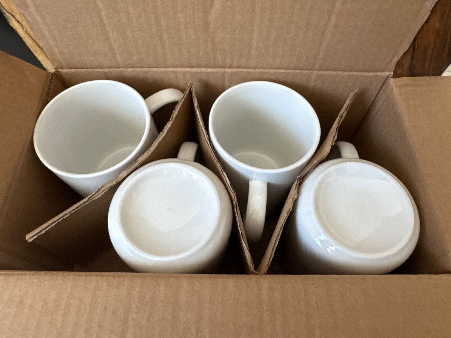 Tasses: Tassen weiss 4er Set neu – D'occasion à Elgg par fra_9p7j 1