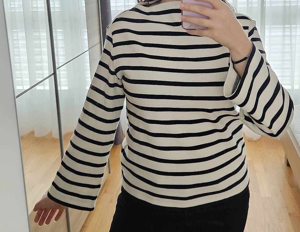 Cos Pullover & Sweatshirts: Blau-Weiss gestreifter Pulli, Cos – Gebraucht aus Chur von lejlani 1