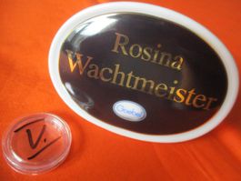 Rosina Wachtmeister, Göbel, Werbeaufsteller Porzellan