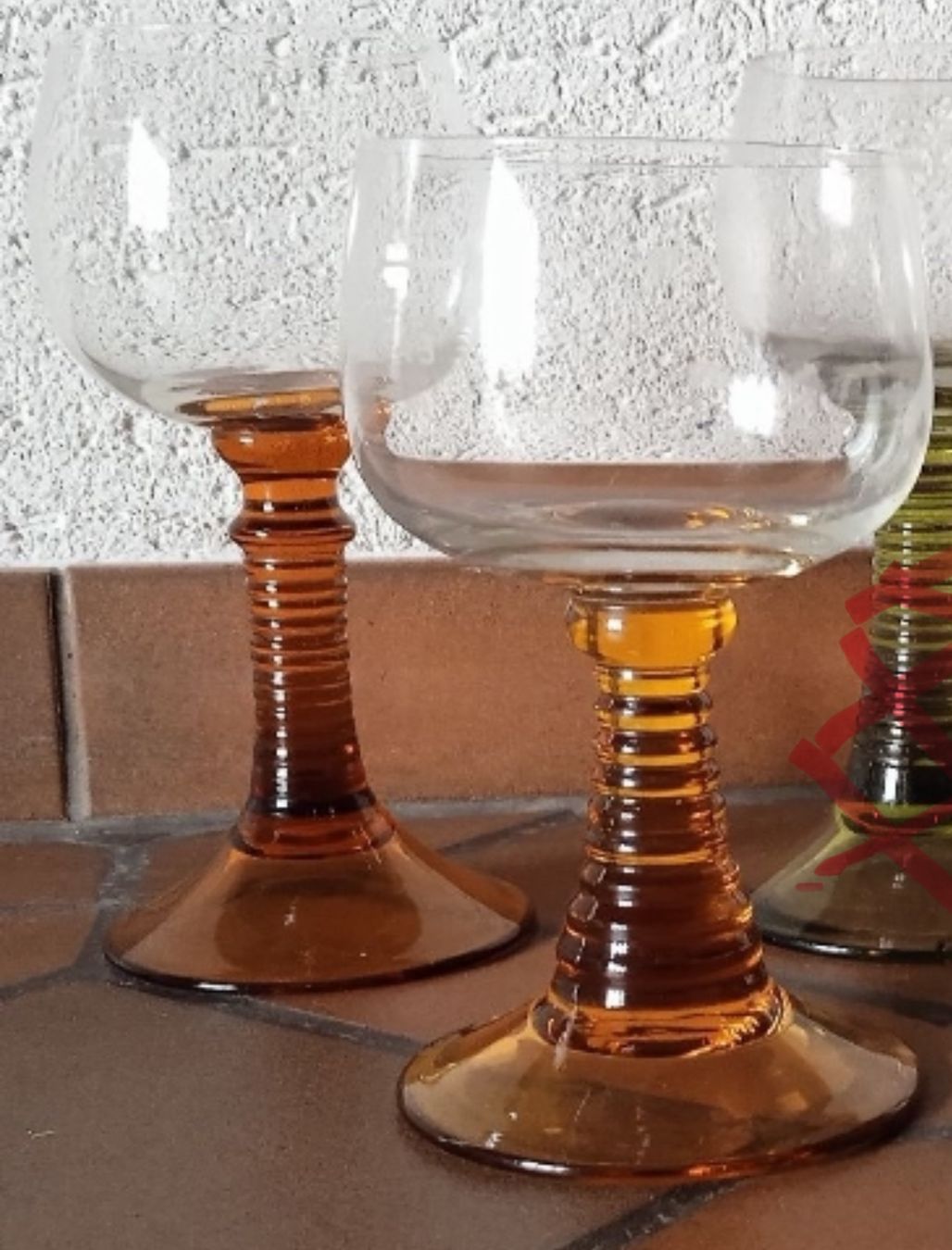 Gläser: 2 Römergläser – Gebraucht aus Allschwil von Sylvia50