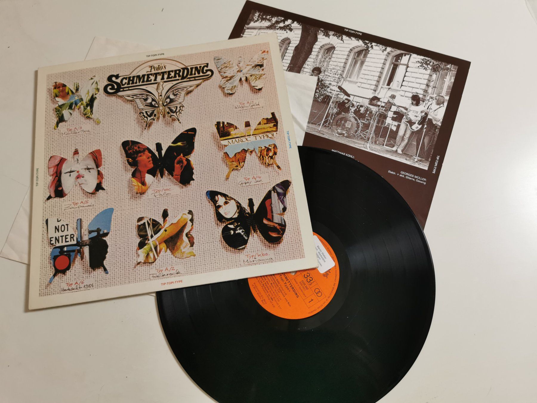 Schallplatten: POLO'S SCHMETTERDING - TIP TOPI TYPE – Gebraucht aus Grafenried von House-of-Oldies