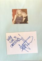 Ana Johnsson Autogramm signiert Karte mit Foto 20x30cm