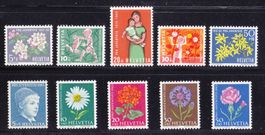 1962+1963 Pro Juventute Sätze ** Postfrisch **