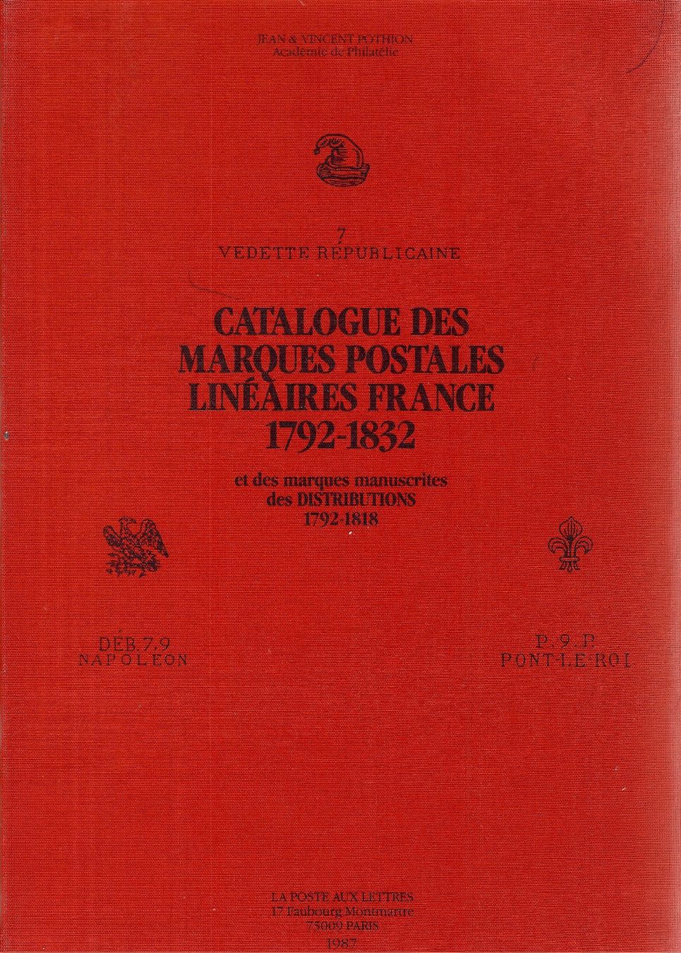 Libri: Catalogue des marques postale linéaire de France – Usato da Villars-Burquin venduto da Rodjeurs