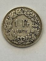 Alte silber 1 Franken 1875