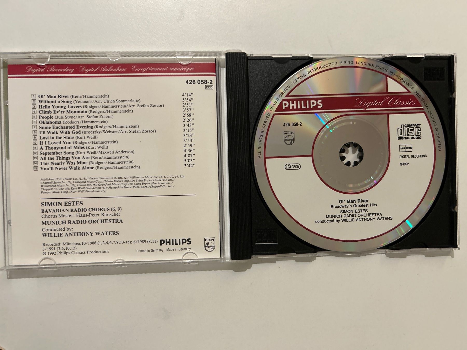 CDs: CD- Simon Estes Ol' Man River – Gebraucht aus Guntershausen von Gloominati 2