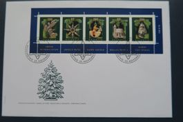 Weihnachtsmarken 2004 FDC