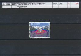 2009 "Schützen wir die Gletscher", ** postfrisch