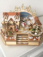 WEIHNACHTSdekoration aus Holz NEU mit Licht+Musik