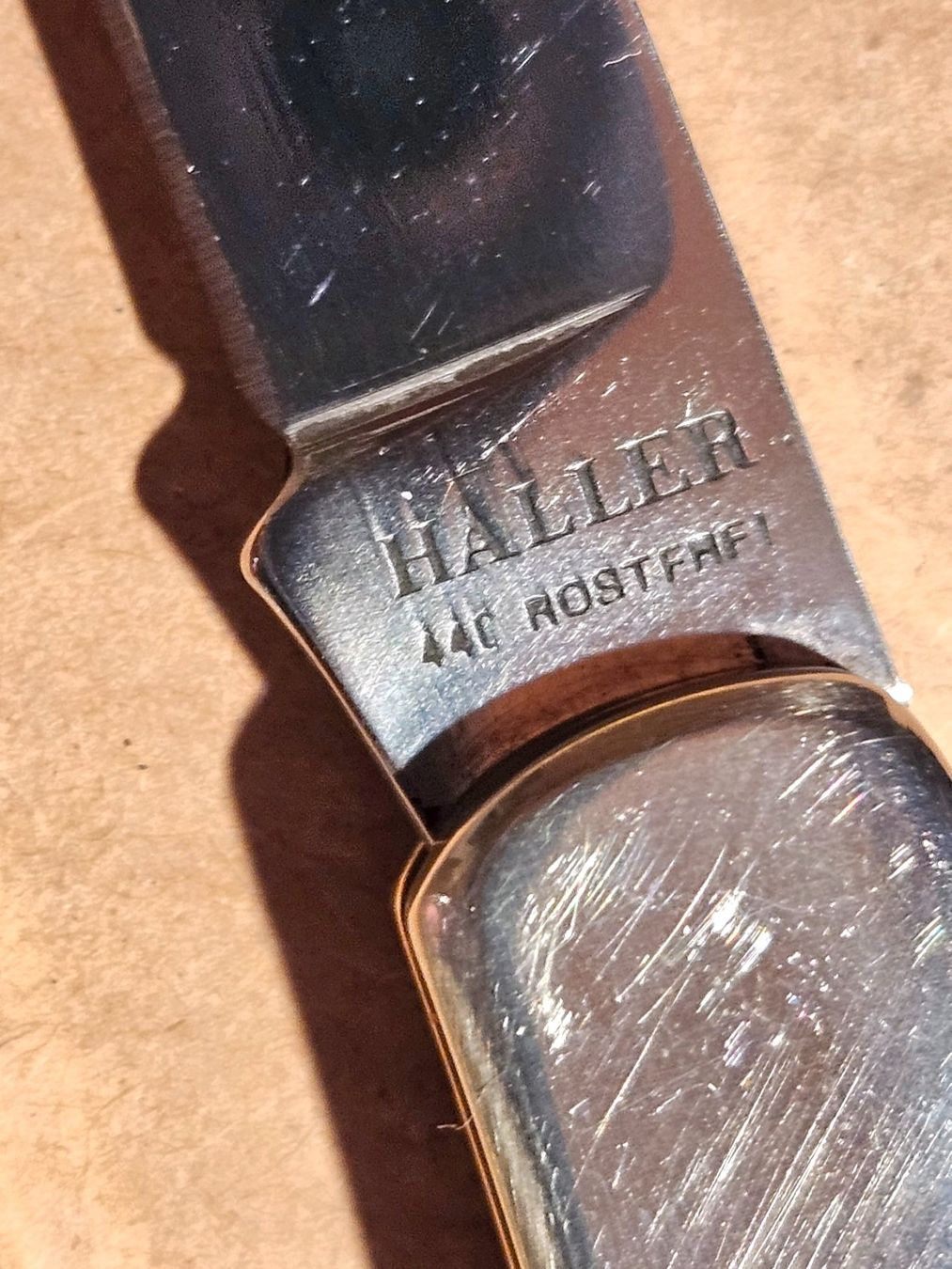 Taschenmesser: MESSER VON HALLER / HANDTASCHENMESSER – Gebraucht aus Maschwanden von OliverM05 7