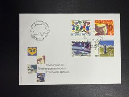 CH Sondermarken 1999 FDC