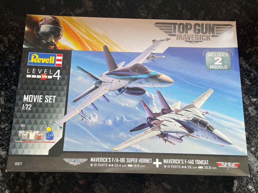 Revell 5677 TopGun Movie Set und Tamiya 60792 F35 172 Kaufen auf