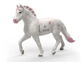 Schleich 75001 Fjord Pferd Stute - Love Edition